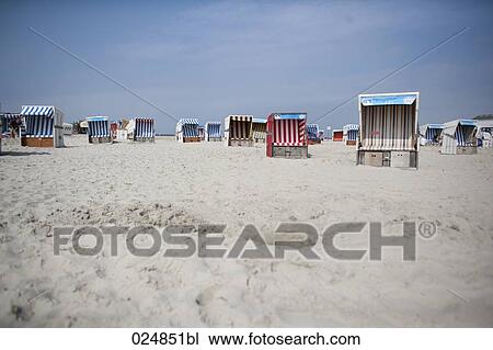 beach chairs on sandy beach View Large Photo Image Stock Image - beach chairs on sandy beach. Fotosearch