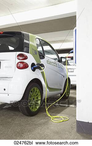 electric car being recharged View Large Photo Image Stock Image - electric car being recharged. Fotosearch