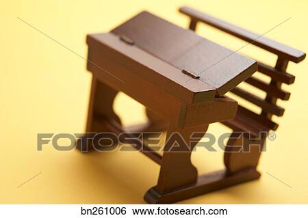 miniature school desk