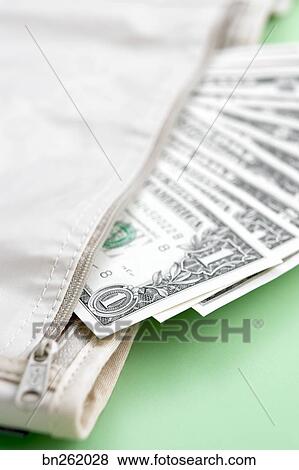 Picture - Money in money belt. Fotosearch - Search Stock Photos, Images, Print Photographs, and Photo Clip Art