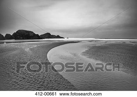 Creek connecting to ocean View Large Photo Image Stock Image - Creek connecting to ocean. Fotosearch