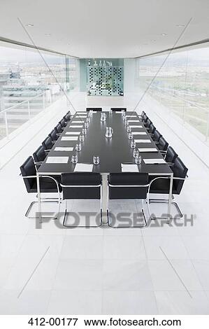 Empty conference room View Large Photo Image Stock Photo - Empty conference room. Fotosearch