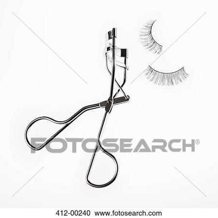 Eyelash curler and false eyelashes View Large Photo Image Stock Image - Eyelash curler and false eyelashes. Fotosearch