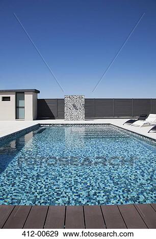 Stock Photo - Luxury swimming pool. Fotosearch
