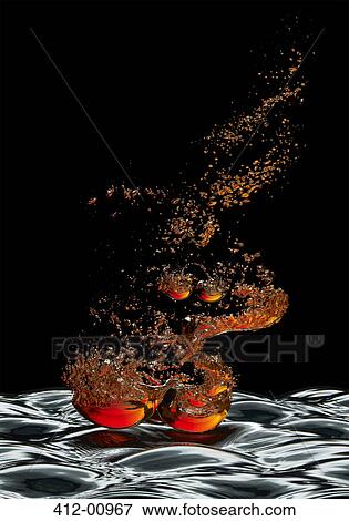 Red and orange water bubbles View Large Photo Image Stock Photo - Red and orange water bubbles. Fotosearch