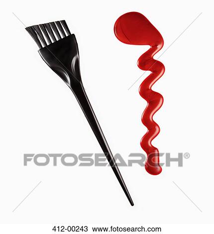 Red hair color and highlighting comb View Large Photo Image Stock Image - Red hair color and highlighting comb. Fotosearch