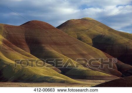 View of Painted Hills in Oregon View Large Photo Image Stock Image - View of Painted Hills in Oregon. Fotosearch