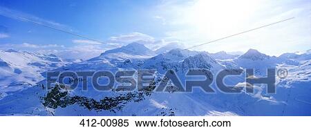 View of snow covered mountain range View Large Photo Image Stock Photography - View of snow covered mountain range. Fotosearch