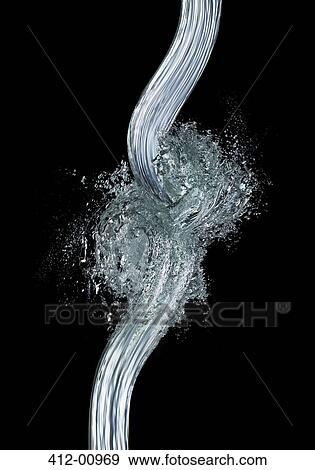Wave pattern forming from water View Large Photo Image Stock Photo - Wave pattern forming from water. Fotosearch