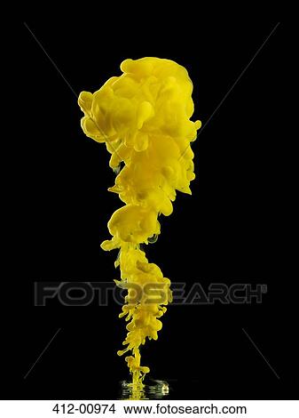 Yellow smoke plume View Large Photo Image Picture - Yellow smoke plume. Fotosearch
