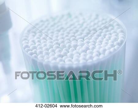 Close up of cup of cotton buds View Large Photo Image Picture - Close up of cup of cotton buds. Fotosearch
