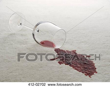 Glass of red wine spilled on white carpet View Large Photo Image Stock Image - Glass of red wine spilled on white carpet. Fotosearch