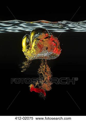 High speed image of balloon popping underwater View Large Photo Image Stock Photography - High speed image of balloon popping underwater. Fotosearch
