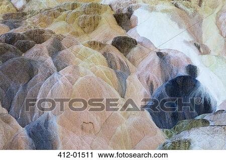 Rock formations in hot spring View Large Photo Image Stock Image - Rock formations in hot spring. Fotosearch