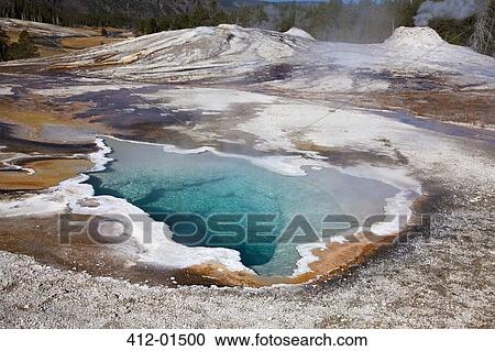 Steam rising from hot spring View Large Photo Image Stock Image - Steam rising from hot spring. Fotosearch