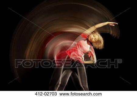 Time lapse view of dancer stretching View Large Photo Image Stock Image - Time lapse view of dancer stretching. Fotosearch