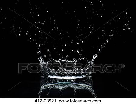 Close up of splashing water droplet View Large Photo Image Stock Image - Close up of splashing water droplet. Fotosearch
