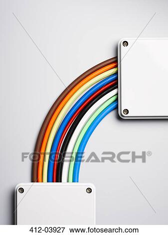 Colorful cords in rainbow shape View Large Photo Image Stock Photo - Colorful cords in rainbow shape. Fotosearch