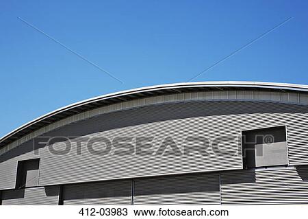 Curved roof and blue sky View Large Photo Image Stock Image - Curved roof and blue sky. Fotosearch