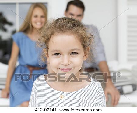 Close up of girl's smiling face View Large Photo Image Stock Image - Close up of girl's smiling face. Fotosearch