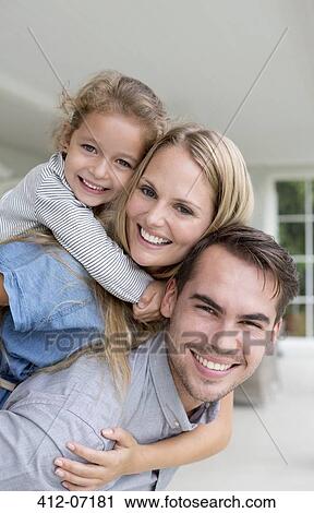Family smiling together on porch View Large Photo Image Stock Image - Family smiling together on porch. Fotosearch