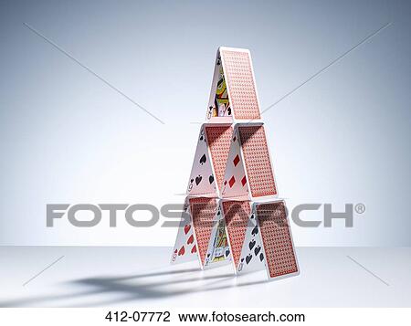 House of cards View Large Photo Image Stock Image - House of cards. Fotosearch