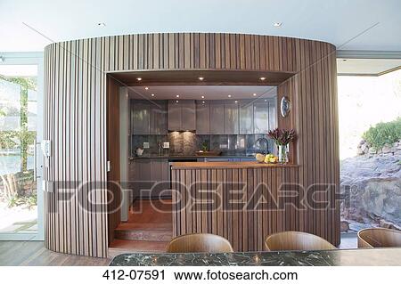 Modern kitchen View Large Photo Image Stock Image - Modern kitchen. Fotosearch