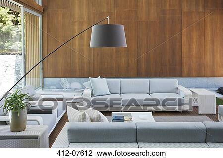 Stock Image - Modern living room. Fotosearch
