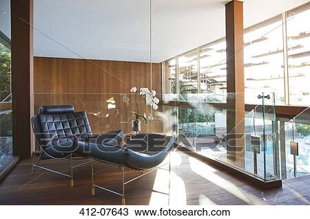 Modern sitting area View Large Photo Image Stock Image - Modern sitting area. Fotosearch