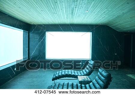 Stock Photography - Room with underwater view swimming pool. Fotosearch