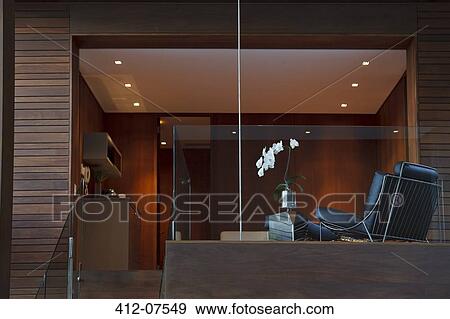 Sitting area in modern house View Large Photo Image Stock Photo - Sitting area in modern house. Fotosearch