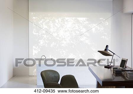 Desk and bathtub in modern home View Large Photo Image Stock Photography - Desk and bathtub in modern home. Fotosearch