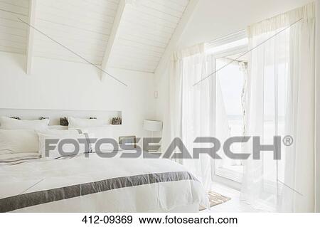 Stock Photo - Modern bedroom. Fotosearch