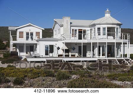 Stock Photograph - Beach house. Fotosearch