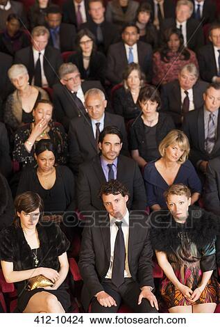 Bored theater audience View Large Photo Image Picture - Bored theater audience. Fotosearch