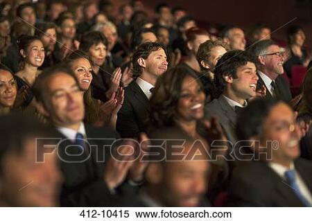 Clapping theater audience View Large Photo Image Stock Photography - Clapping theater audience. Fotosearch