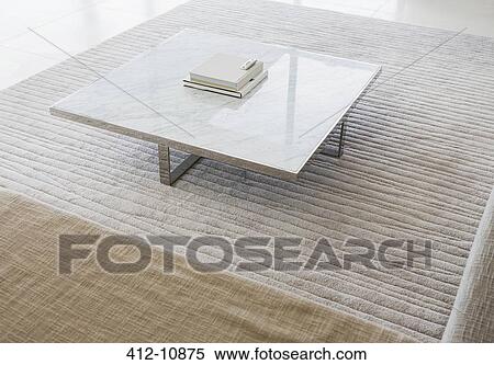 Coffee table in modern living room View Large Photo Image Stock Photography - Coffee table in modern living room. Fotosearch