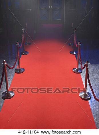 Empty red carpet View Large Photo Image Picture - Empty red carpet. Fotosearch