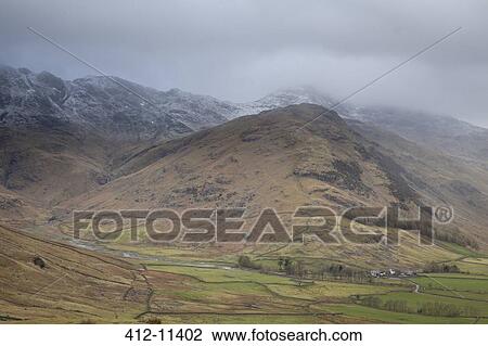 Stock Image - Hills and mountains. Fotosearch
