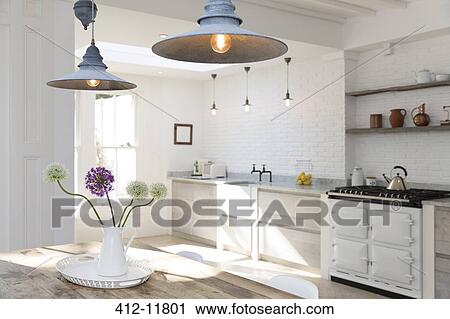 Luxury kitchen View Large Photo Image Stock Image - Luxury kitchen. Fotosearch