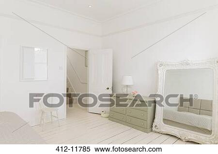 Mirror and dresser in bedroom View Large Photo Image Stock Photography - Mirror and dresser in bedroom. Fotosearch