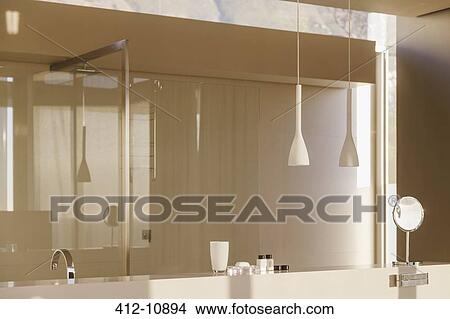 Modern bathroom View Large Photo Image Picture - Modern bathroom. Fotosearch