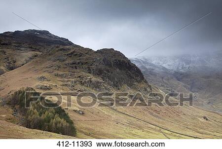 Stock Image - Pikes and mountains. Fotosearch
