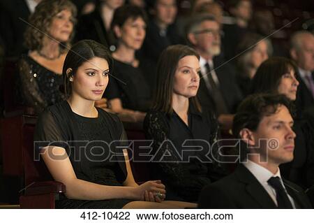 Serious theater audience View Large Photo Image Stock Image - Serious theater audience. Fotosearch