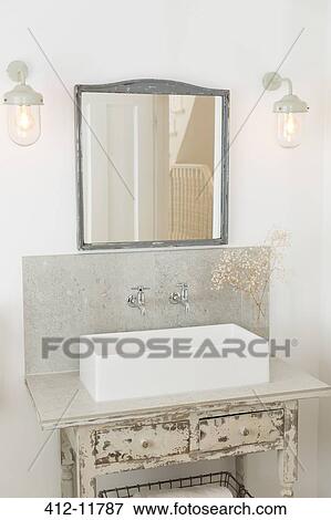 Sink and drawers in luxury bathroom View Large Photo Image Stock Photo - Sink and drawers in luxury bathroom. Fotosearch