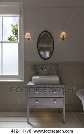 Sink in luxury bathroom View Large Photo Image Stock Photo - Sink in luxury bathroom. Fotosearch