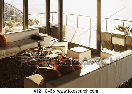 Sofas and coffee table in modern living room View Large Photo Image Stock Photography - Sofas and coffee table in modern living room. Fotosearch
