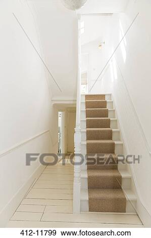 Stock Photo - Staircase in house. Fotosearch