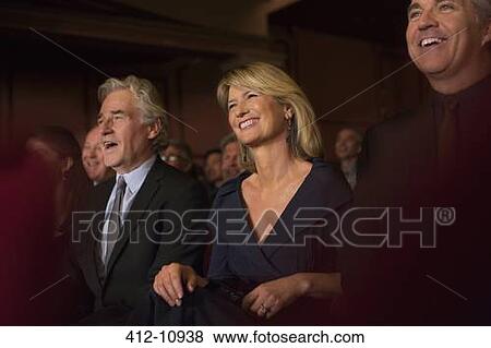 Theater audience laughing View Large Photo Image Stock Photo - Theater audience laughing. Fotosearch