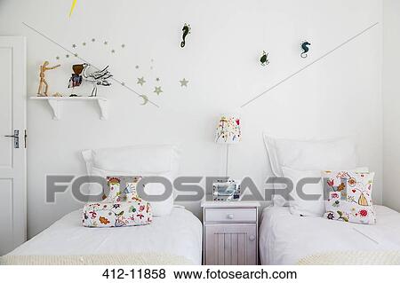 Wall decorations in childs bedroom View Large Photo Image Stock Photo - Wall decorations in childs bedroom. Fotosearch